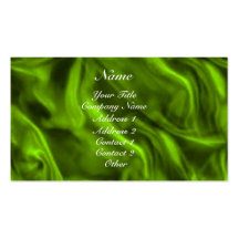 Silky Lime Business Card Templates