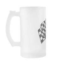 Silky looking Motorsport chequered flag gear Coffee Mugs