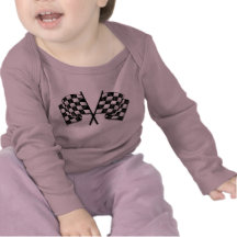 Silky looking Motorsport chequered flag gear Shirt