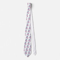 silly ballerina hippo custom tie