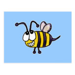Silly Bee-God Loves Me Just Because Postcards