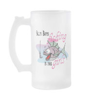 Silly Boys Fishing is For Girls Fishing TShirt Mug