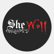 Silly Boys Round Stickers