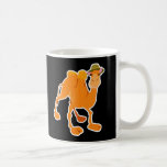silly camel wearing hat coffee mug