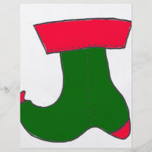 Silly Cartoon Stocking Custom Flyer