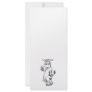 silly cow drinking milk full color rack card