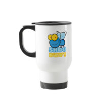 silly cute cartoon character SHOO FLY Coffee Mug