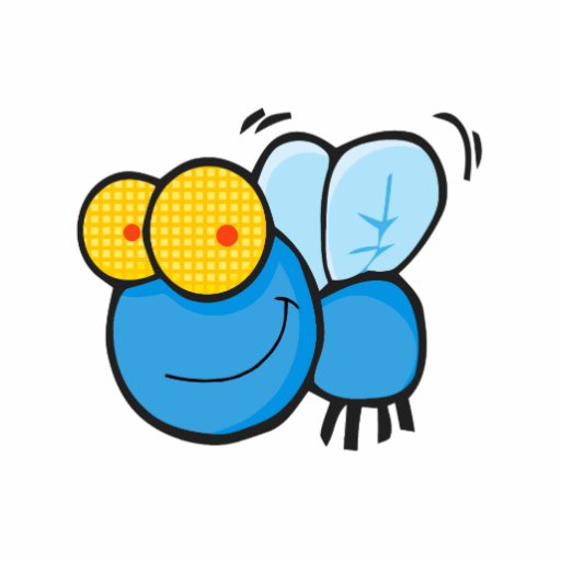 Cute Cartoon Fly