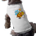 silly cute cartoon queen bee pet clothes