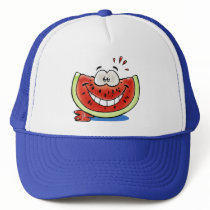 Silly cute watermelon trucker hats