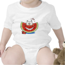 Silly cute watermelon rompers