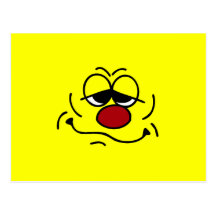 Silly Face: Happy Monday morning to you too Postcards