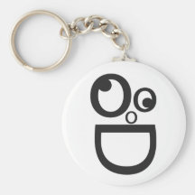 Silly Face Keychain