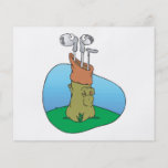 silly golf clubs in golf bag full colour flyer