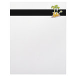 silly goofy cute cartoon carrots rooted custom letterhead