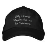 Silly Liberal Basic Adjustable Cap embroidered hats