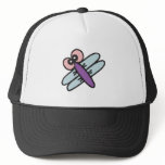 silly little cartoon dragonfly hats
