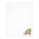 silly little hermit crab custom letterhead