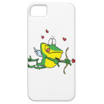 silly love cupid valentine froggy frog iPhone 5 cases