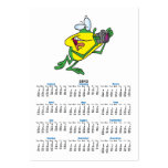 silly photographer frog cartoon business card