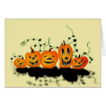 Silly Pumpkins Halloween Card