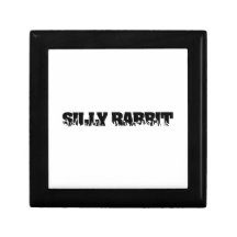 Silly Rabbit Merchandise Trinket Boxes