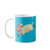 Silly Sheep Coffee Mugs