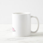 silly sluggy pink monster mugs