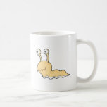 silly sluggy yellow monster coffee mug