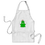 Silly Smiling Frog Angel Apron