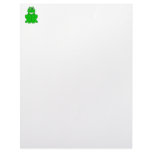 Silly Smiling Frog Custom Letterhead