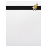 silly superhero super chicken food character letterhead template