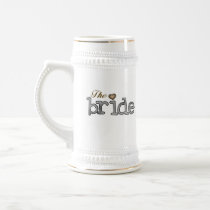 Silver and Gold Bride Coffee Mug