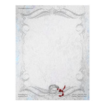Silver Anniversary Customized Letterhead