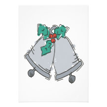 Silver Bells Personalized Invite