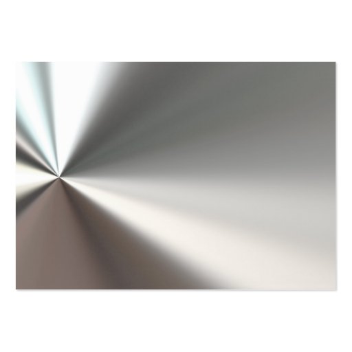 Silver Bent Metal Business Cards