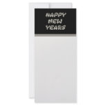 Silver black Happy New Years