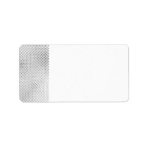 Silver Bling Blank Address Labels