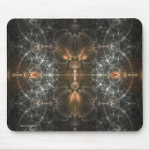 Silver Cages Mouse Pads