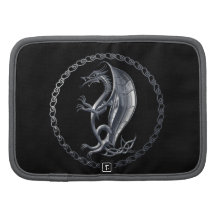 Silver Celtic Dragon Folio Planners