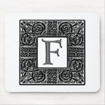 Silver Celtic "F" Monogram