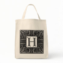 Silver Celtic "H" Monogram Bags