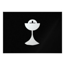 Silver Chalice and Host Announcement