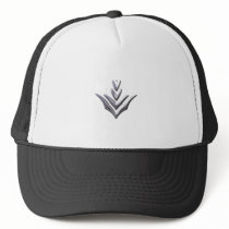 Silver Chevron hat hats