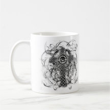 "Silver Claddagh Cross" Sarah Doherty 2008 Coffee Mug