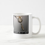 Silver Clay Art Coffee Mug