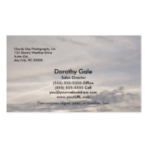 Silver Clouds Business Card
