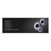 Silver Cogs Business Card