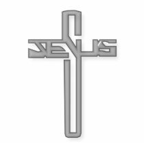 Silver cross photo cut outs