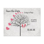 Silver Damask Honeysuckle Birds Save the Date